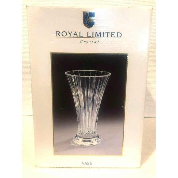 Royal Limited Other - New in the Box Royal Limited Crystal Vase, 1995 May Dept Stores Co.